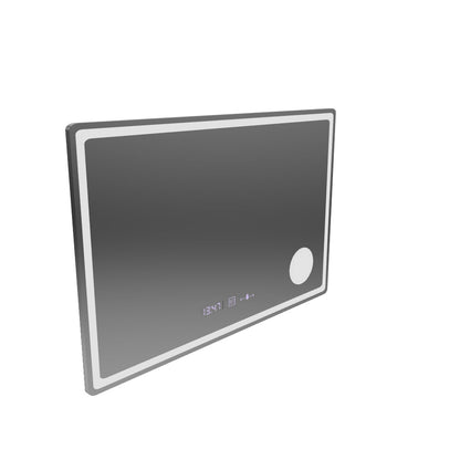 LUDA LED prostokątna 90x60cm Bellezza Riflesso Puro Motionglow Marcello DismanT -Clock System rozprzestrzeniania zegara