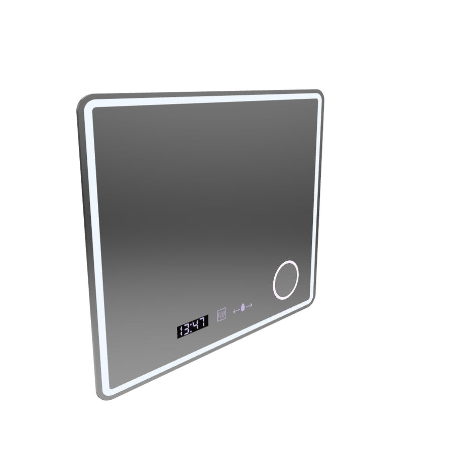 LUD LED prostokątny 90x75cm Eco Riflesso Puro Motionglow Marcello Dismanting Clock & Wolf Thermometr