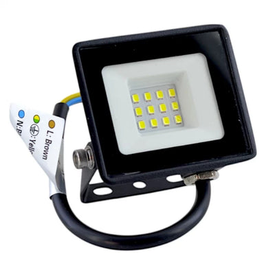 Projektor LED PE/DMX, IP65, 19W, Czarny