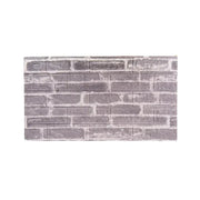 Zestaw 10x3D samoprzylepnych tapet w kształcie cegieł Szara miękka pianka, 77cm x 70cm x 6mm