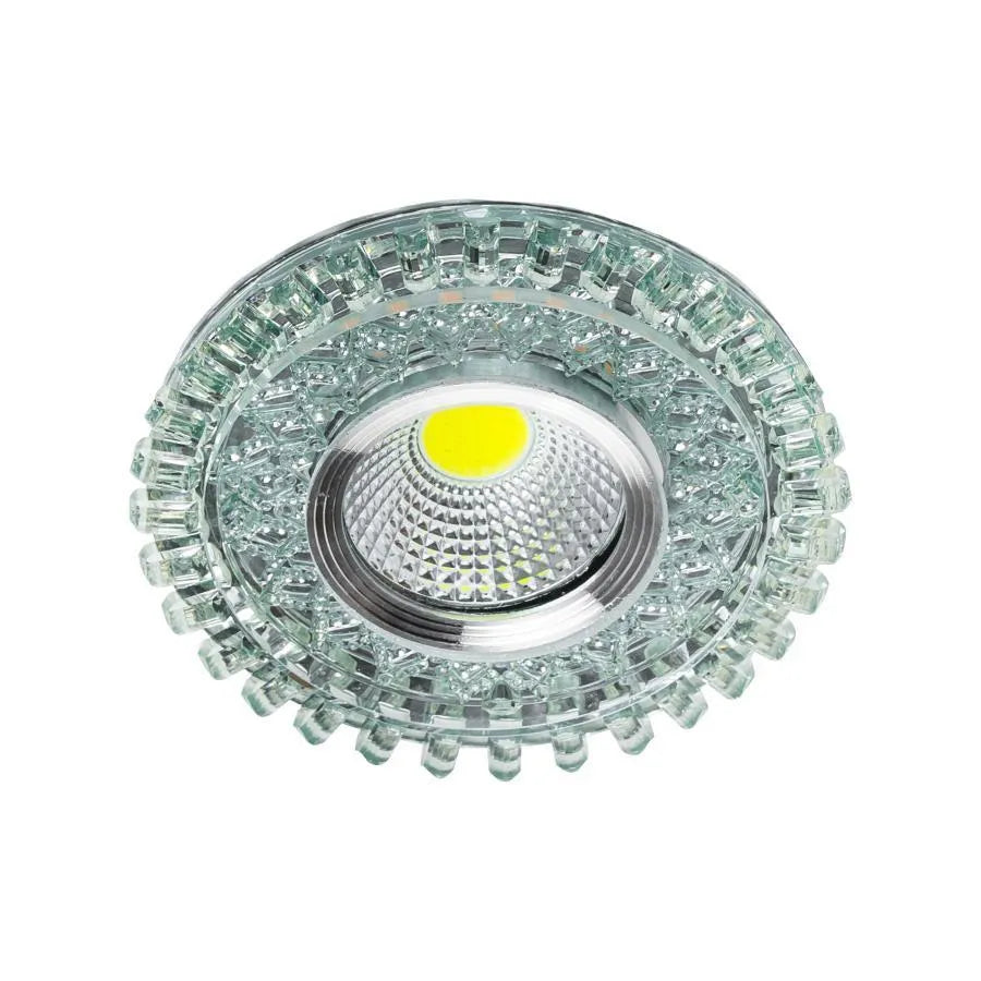 Reflektor LED, 5W, okrągły, 6000K, światło fioletowe