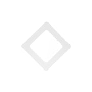 Zastosowany punkt LED, 12W, 2700K, Metal, Biały