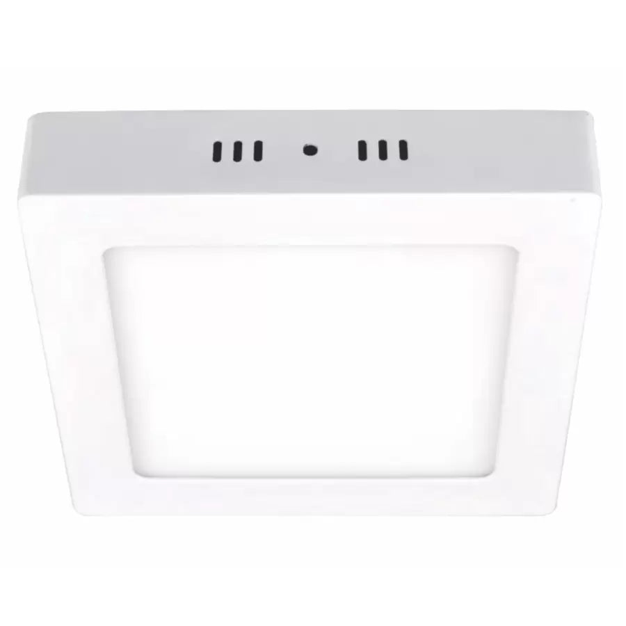 Kwadratowy reflektor LED, montowany na powierzchni, 18 W=150 W, 6400 K, zimne światło