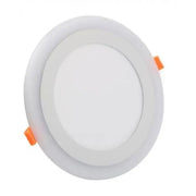 Okrągły reflektor LED, 16 W, 3000 K-6500 K, trzy funkcje, biały