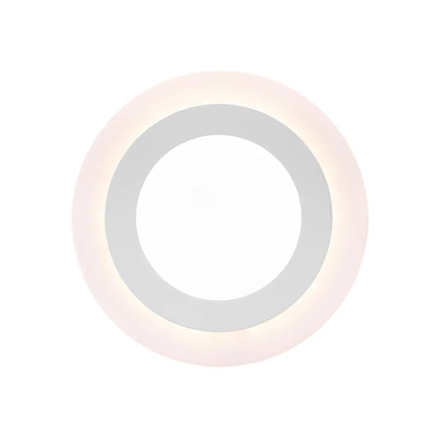 Okrągły reflektor LED, 9W, 3000K/6500K, trzy funkcje, wpuszczany, biały