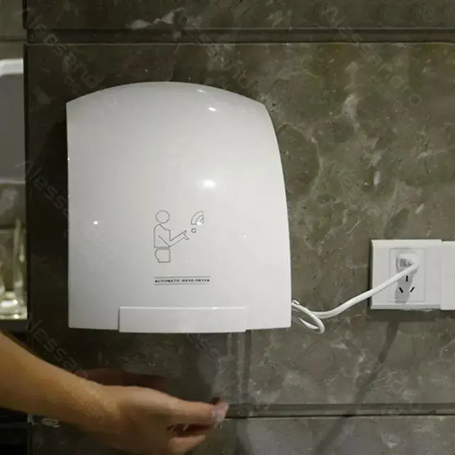 Suszarka do rąk Sensor, 1800 W, biała, plastikowa, FL/2000
