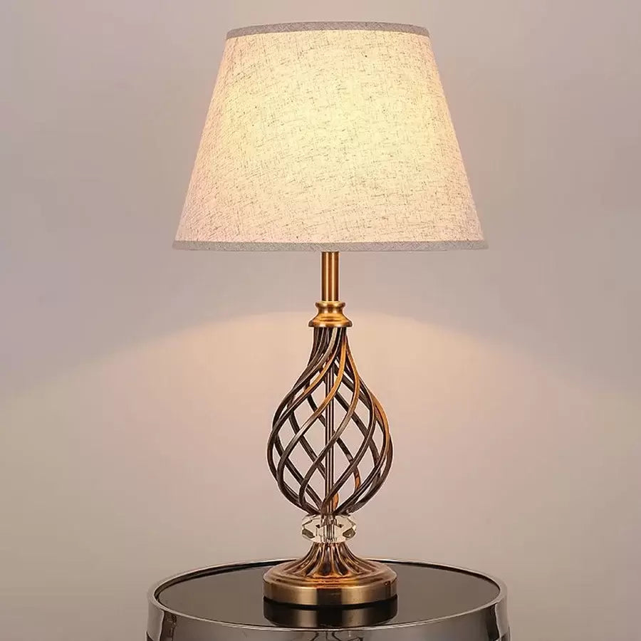 Lampa Banks 1x E27 Złota