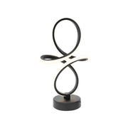 Lampa podłogowa Cetia LED 30W pleciona Zimne/Ciepłe/Neutralne światło Czarny metal 
