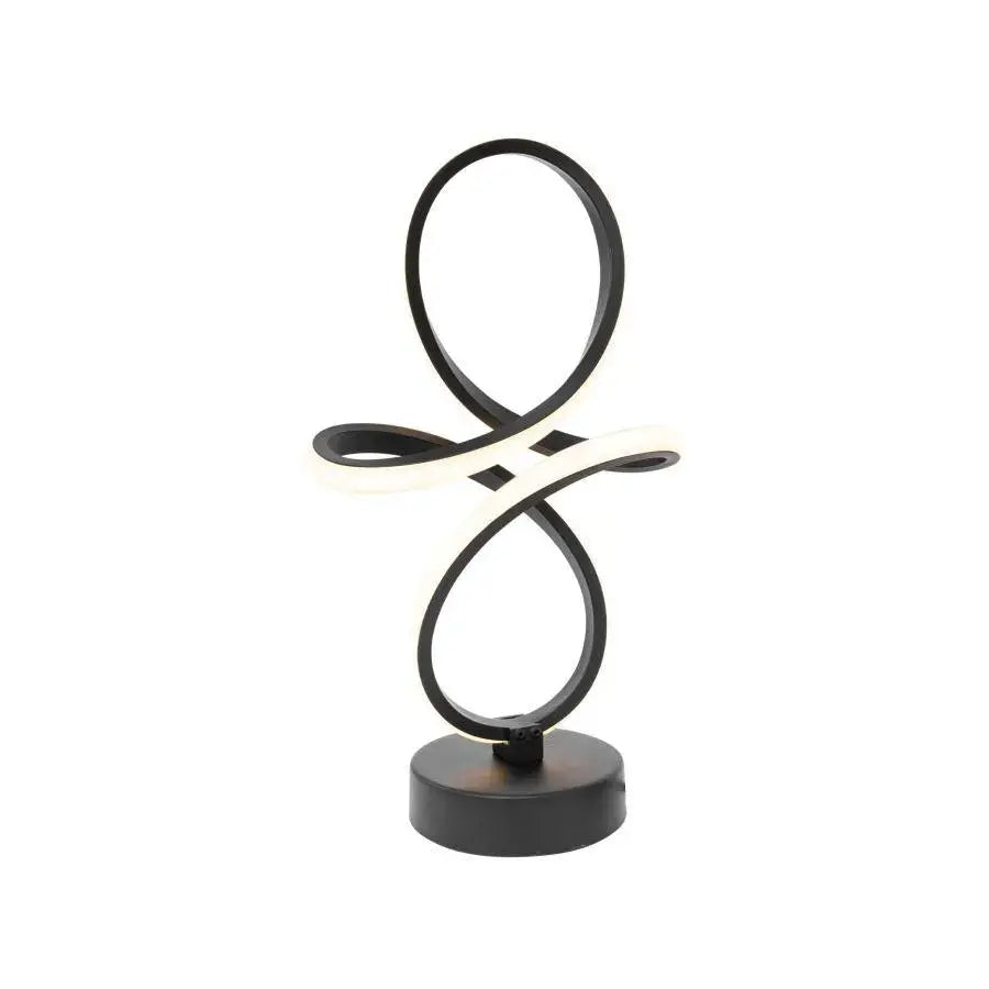 Lampa podłogowa Cetia LED 30W pleciona Zimne/Ciepłe/Neutralne światło Czarny metal 