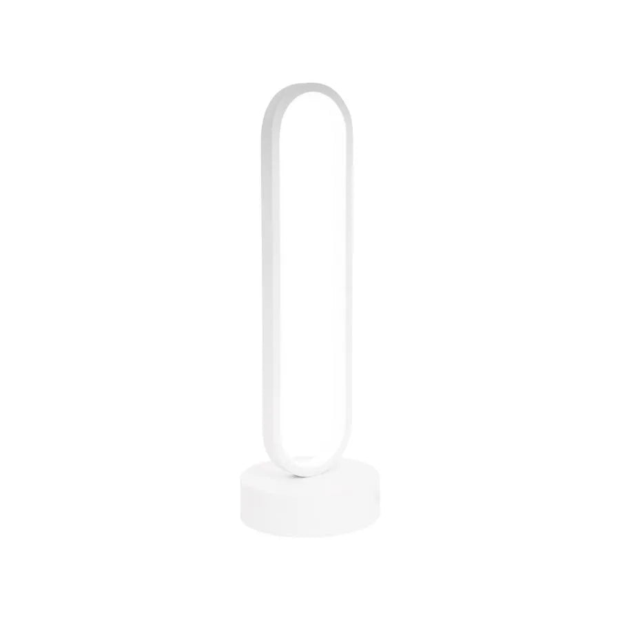 Lampa podłogowa LED Creatoris, 30 W, zimne/ciepłe/neutralne światło, metal i akryl, biały 