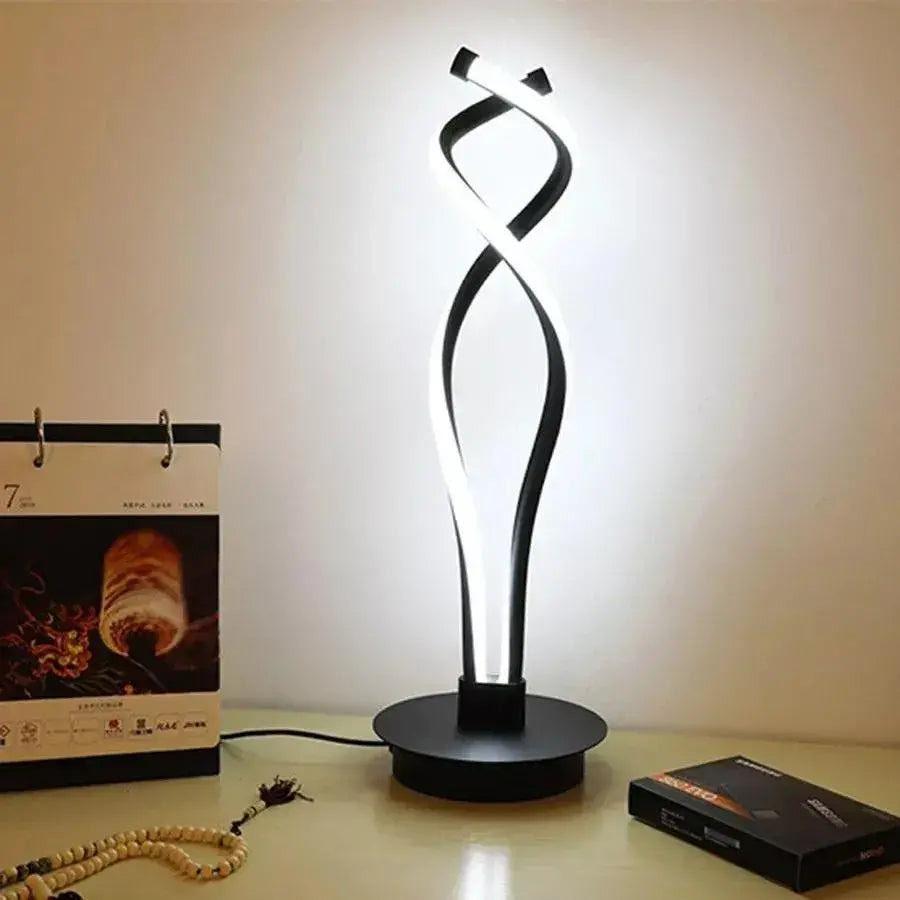 Lampa podłogowa LED Emili, 40 W, zimne/ciepłe/neutralne światło, czarna