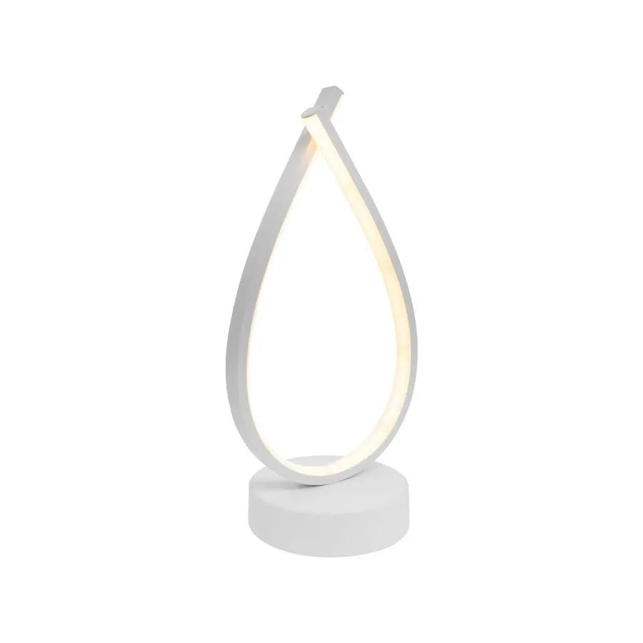 Lampa podłogowa Genesis LED, 28 W, zimne/ciepłe/neutralne światło, metal i akryl, biały 
