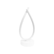 Lampa podłogowa Genesis LED, 28 W, zimne/ciepłe/neutralne światło, metal i akryl, biały 