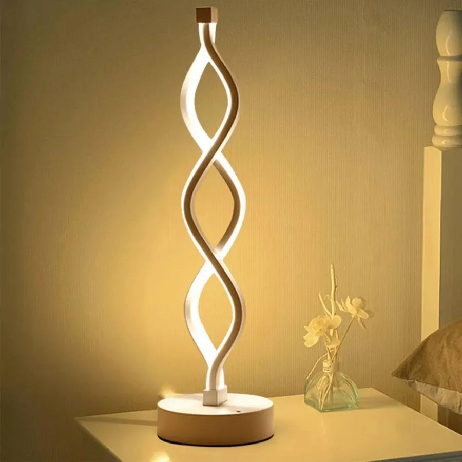 Lampa podłogowa Genom LED, 36 W, zimne/ciepłe/neutralne światło, plastik i metal, biały