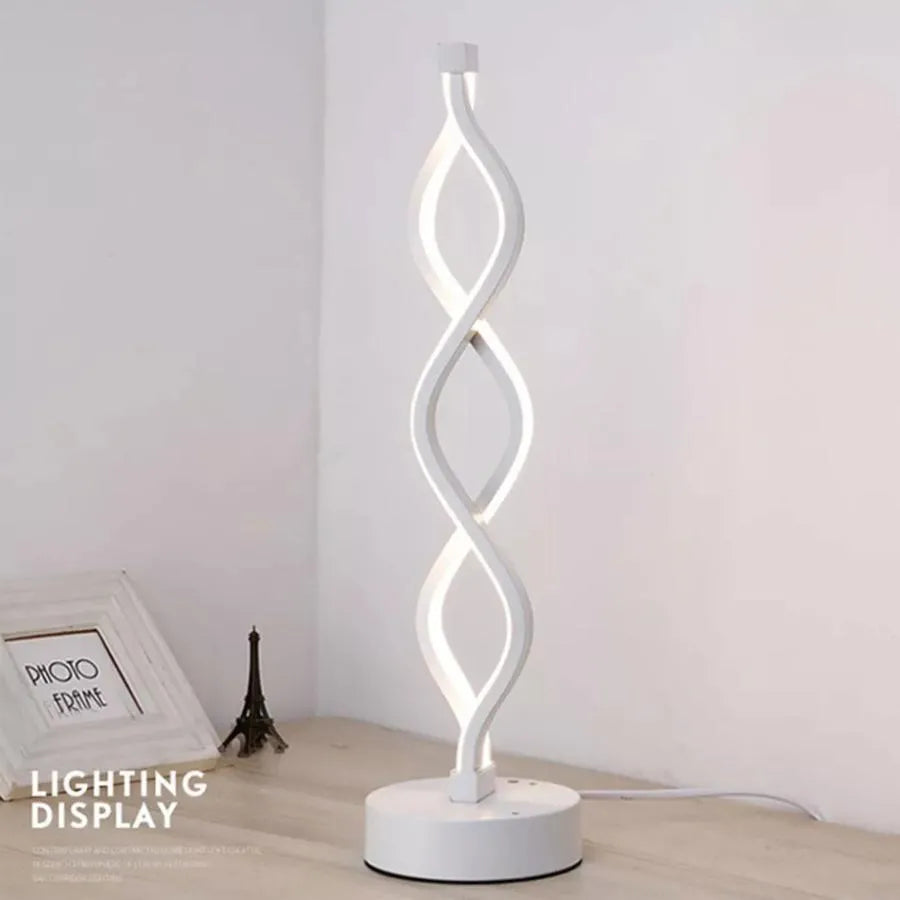 Lampa podłogowa Genom LED, 36 W, zimne/ciepłe/neutralne światło, plastik i metal, biały