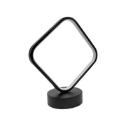 Lampa podłogowa LED Merga, 26 W, 3000 K/4000 K/6000 K, metal i akryl, czarny 