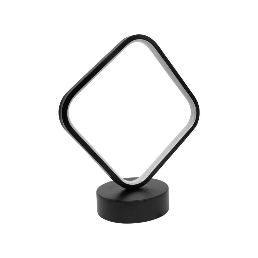 Lampa podłogowa LED Merga, 26 W, 3000 K/4000 K/6000 K, metal i akryl, czarny 