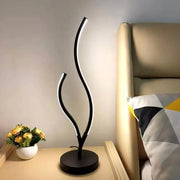 Lampa podłogowa LED Minos, 48 ​​W, zimne/ciepłe/neutralne światło, metal i akryl, czarny 