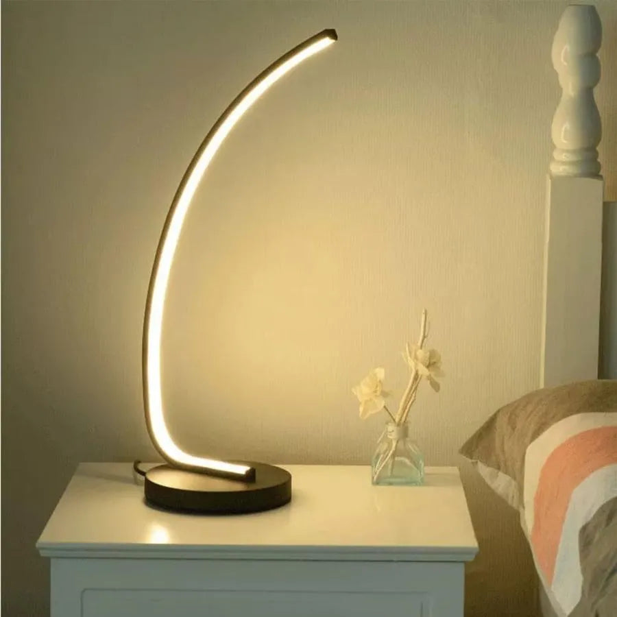 Lampa podłogowa LED Nemesis, 10 W, zimne/ciepłe/neutralne światło, metal i akryl, kolor czarny 