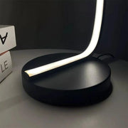 Lampa podłogowa LED Nemesis, 10 W, zimne/ciepłe/neutralne światło, metal i akryl, kolor czarny 