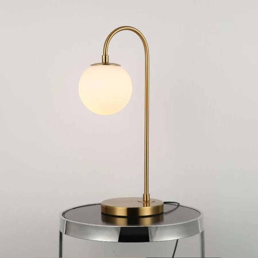 Lampa Rafael 1x E27 Złota
