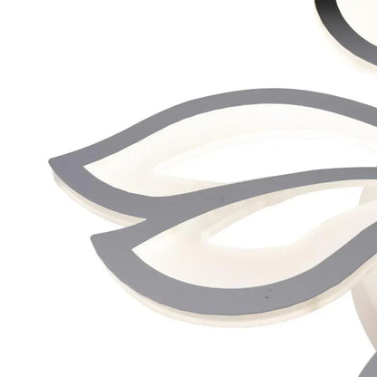 Żyrandol LED z pilotem LILY 5 elementów Zimne/ciepłe/neutralne światło 66 W Ściemnialny biały