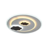 Żyrandol LED NOOR 30W, światło zimne/ciepłe/neutralne, biały