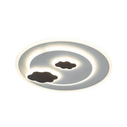 Żyrandol LED NOOR 30W, światło zimne/ciepłe/neutralne, biały