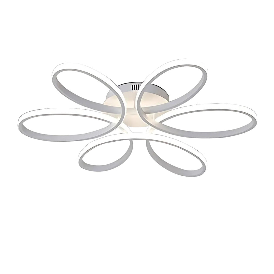 Żyrandol LED ELIZA z pilotem, 65W, światło zimne/ciepłe/neutralne, ściemnialny, biały 