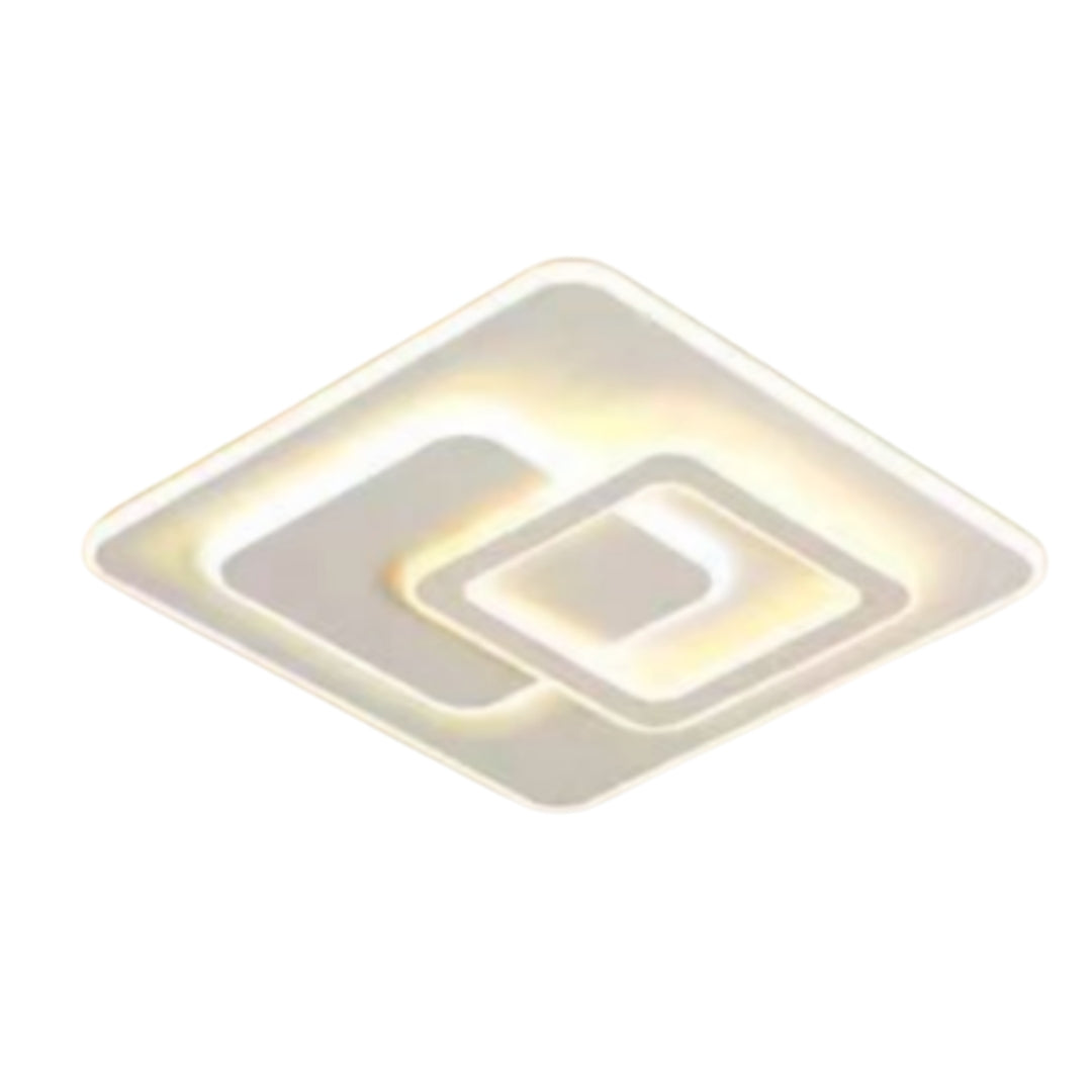 LED LULUS Z NOLUX PERO, 120W, 3 kwadraty, zimno/gorące/neutralne światło, białe, białe